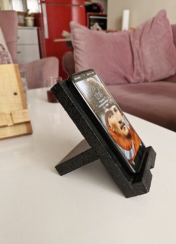 Ahşap telefonluk - Görsel 3