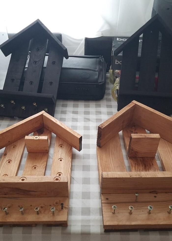 El ayapımı özel tasarım raflı anahtarlık - Görsel 4