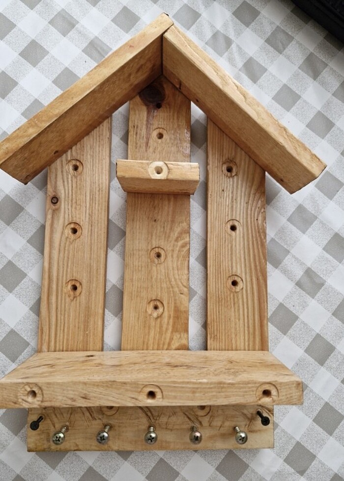 El ayapımı özel tasarım raflı anahtarlık - Görsel 3