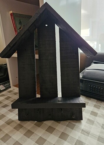 Ahşap anahtarlık el yapımı - Görsel 2