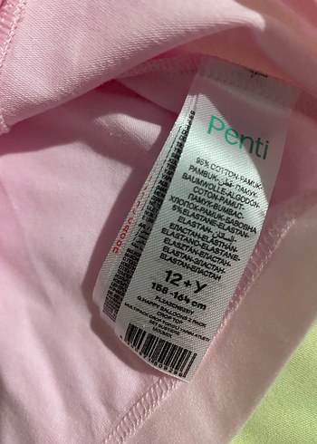 Kız Çocuk Dantelli Pembe İnce Askılı Atlet - Görsel 4