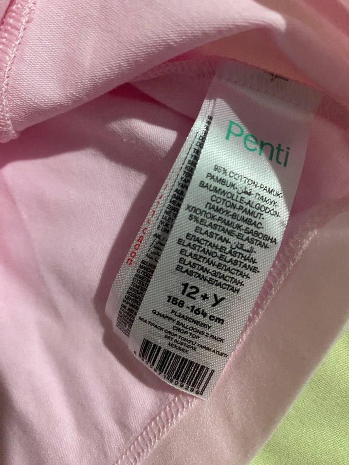 Kız Çocuk Dantelli Pembe İnce Askılı Atlet - Görsel 4