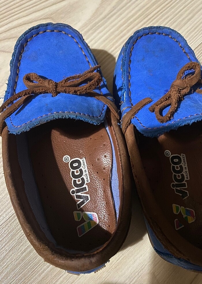 Vicco marka 22 numara deri ayakkabı - Görsel 4