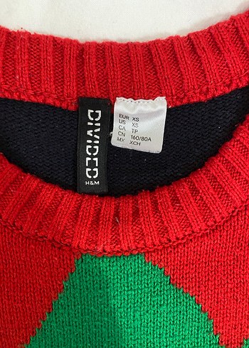 10 Yaş Beden çeşitli Renk H&M Renkli Erkek çocuk triko kazak