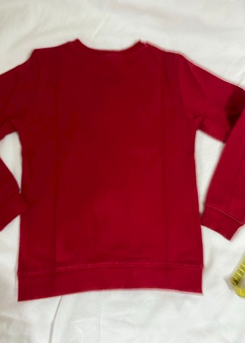 H&M H&M Kırmızı Dinozor interaktif pullu Erkek çocuk Sweatshirt