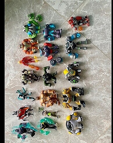  Beden Ben10 figürler