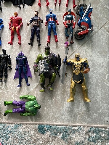  Beden Renk Marvel avengers karakterler