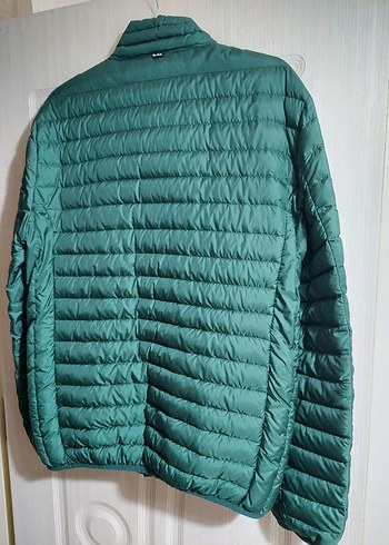 Yeşil Kumaşlı Erkek Mont - Görsel 4