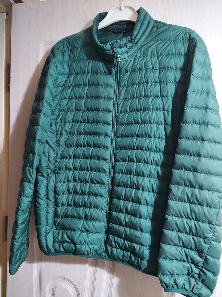 Yeşil Kumaşlı Erkek Mont - Görsel 2