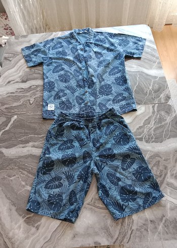 Kısa Kollu Gömlek ve Şort Takım LC Waikiki
