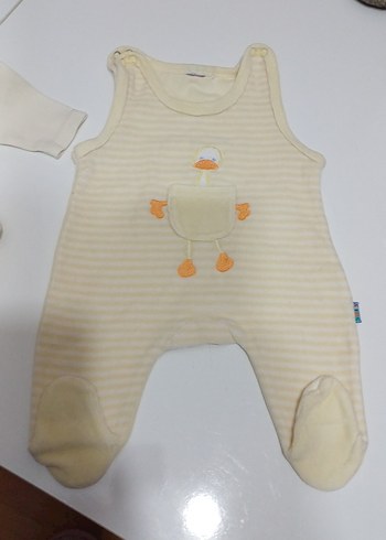 Beyaz Kolsuz Bebek Body - Görsel 3