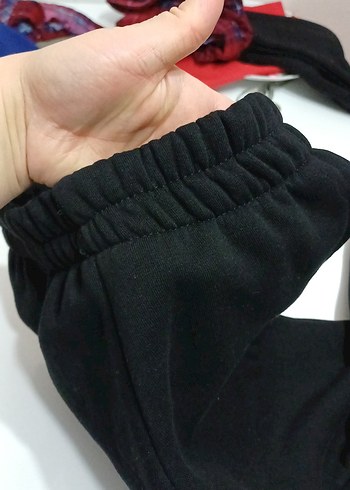 Çocuk Siyah Sıcak Eşofman alt özel dikim şipariş alıyorum - Görsel 4