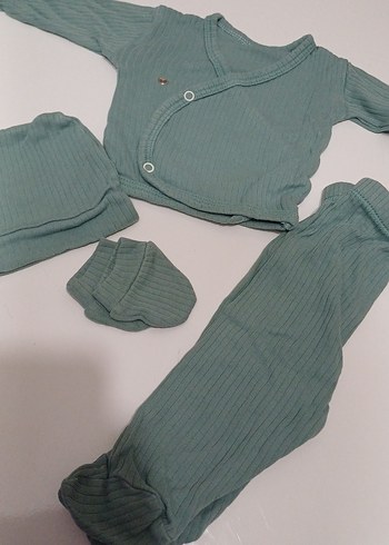 Yeşil Bebek Erkek Takımı - Görsel 3