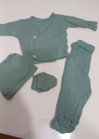 Yeşil Bebek Erkek Takımı - Görsel 2