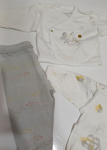 Beyaz Bebek Erkek Takımı - Görsel 2