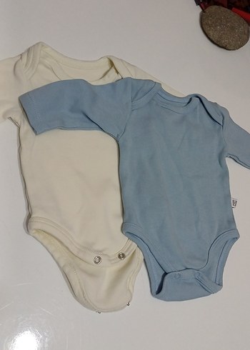 Uzun Kollu Bebek Body Seti, Pamuklu - Görsel 2