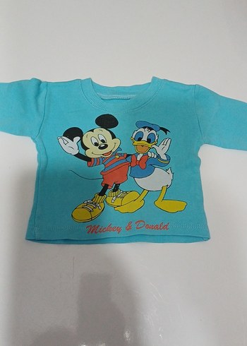 Mavi Baskılı Askısız Pamuklu Bebek Body - Görsel 5