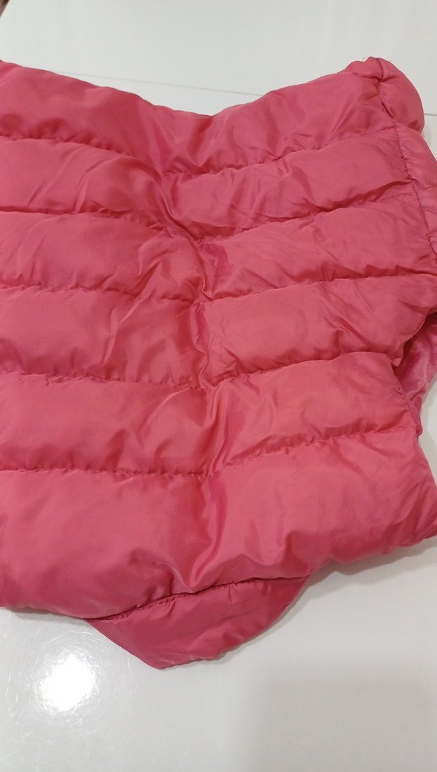 Kız Çocuk Pembe Fermuarlı Yelek - Görsel 3