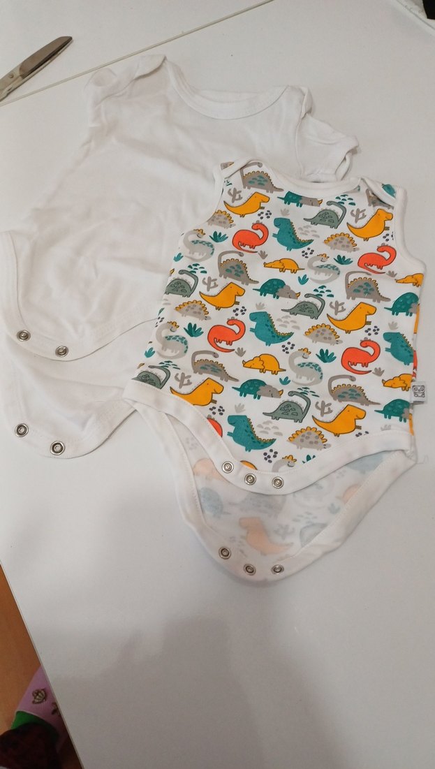 Renkli Desenli Bebek Erkek Body - Görsel 3