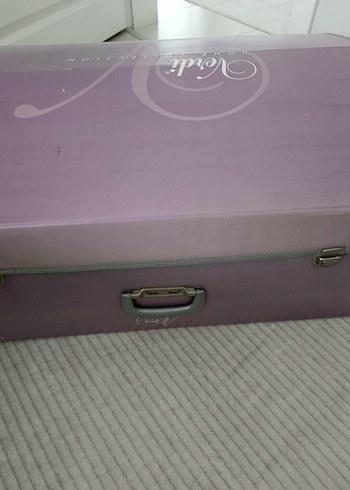 İşlemeli Beyaz Parlak Yatak Örtüsü - Görsel 12