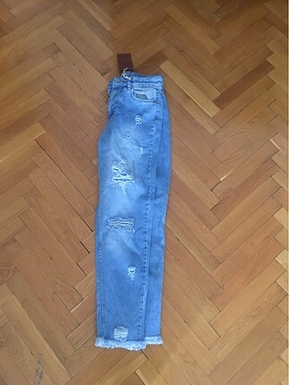 Yırtık mom jean