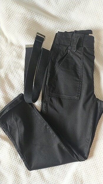 Oxxo Kemerli Pamuklu Pantalon 