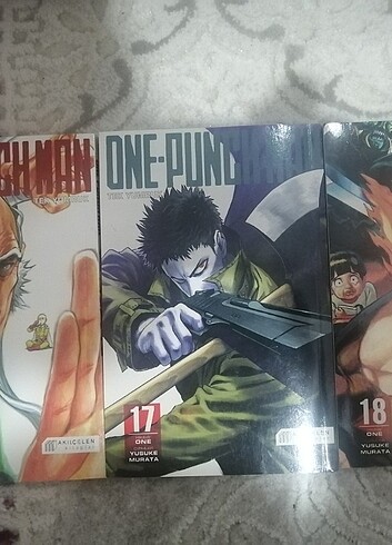  one punch man 16 17 18. ciltler