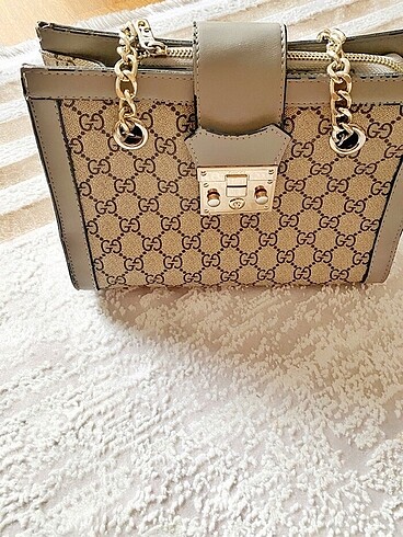 Beden camel Renk Gucci Marka Kol Çantası