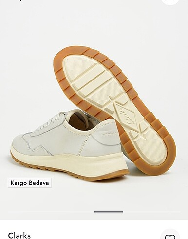 37 Beden Clarks ayakkabı sneaker