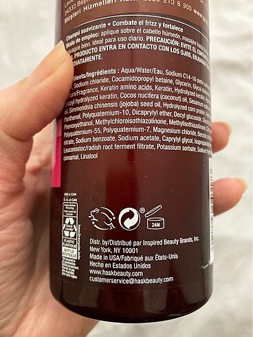 Beden Hask keratin şampuan