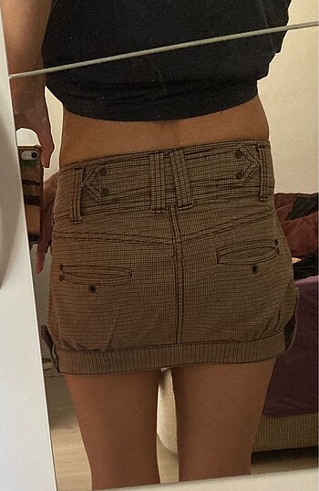 xs Beden Bershka mini etek