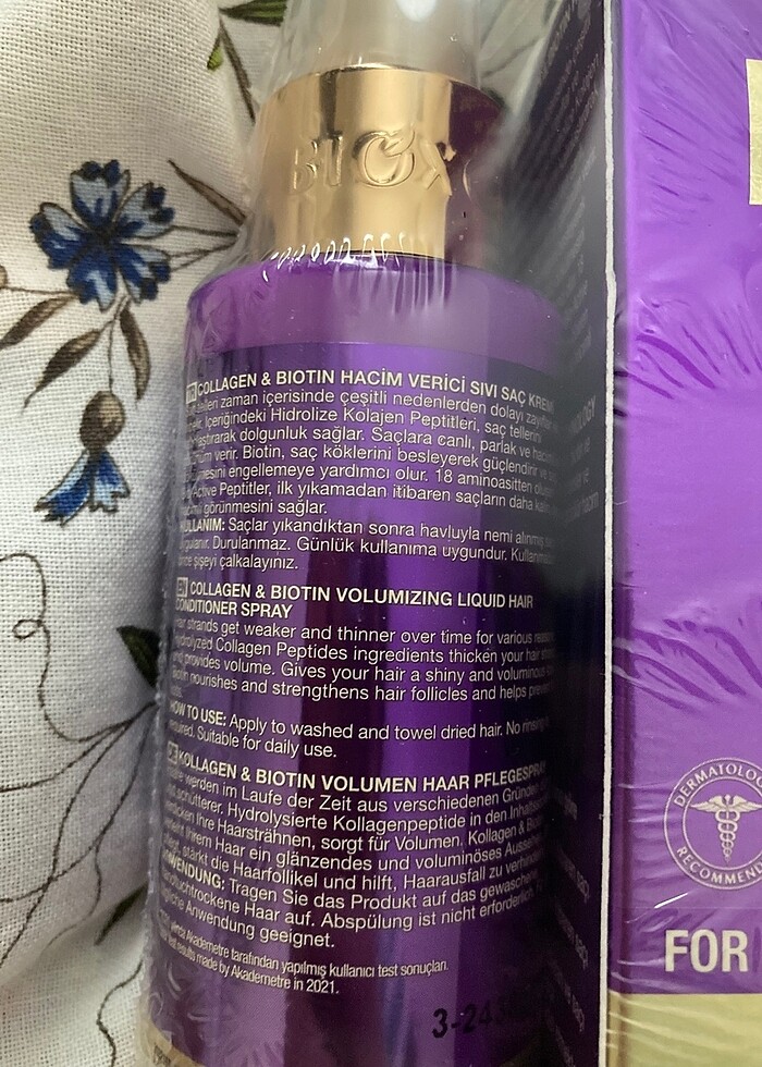 Bioxcin şampuan sıvı saç kremi - Görsel 3