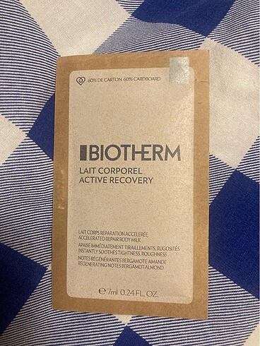 Biotherm vücut losyonu