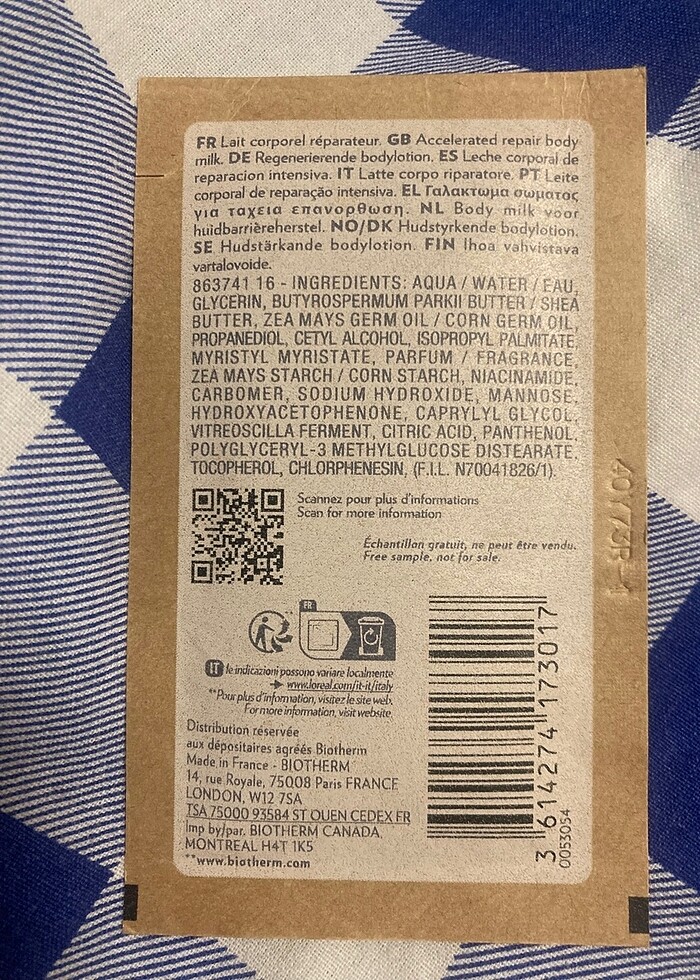 Biotherm vücut losyonu - Görsel 3