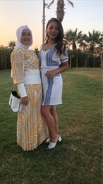 Diğer Beyaz marin elbise