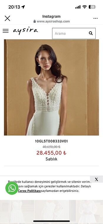 Aysira Nikah Elbisesi - Görsel 9