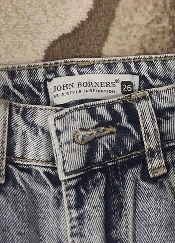 26 Beden mavi Renk Kot jean