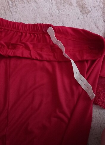 m Beden kırmızı Renk Lohusa pijama takımı