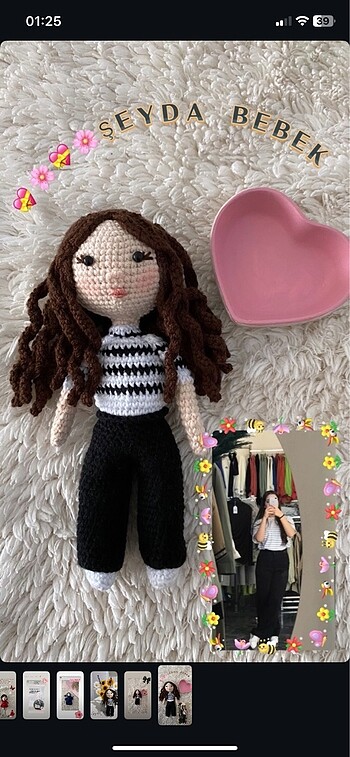 Amigurumi kişiye özel bebek