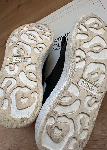 Alexander McQueen Siyah Bağcıklı Erkek Spor Ayakkabı - Görsel 4