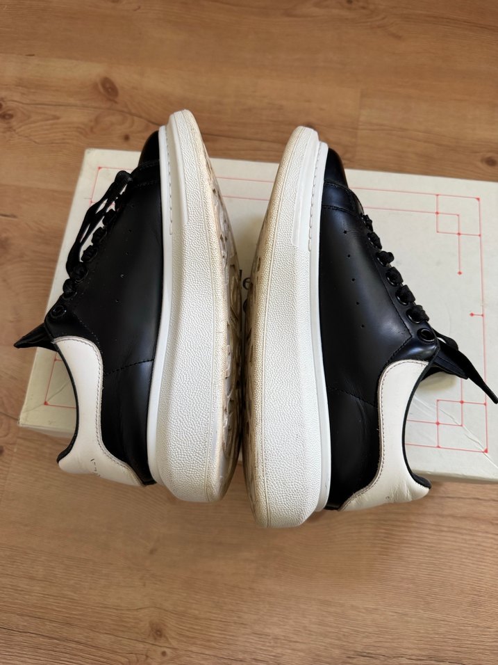 Alexander McQueen Siyah Bağcıklı Erkek Spor Ayakkabı - Görsel 5