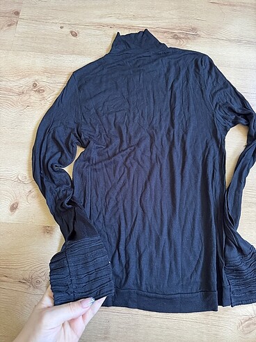 s Beden lacivert Renk Cotton Bar Bluz
