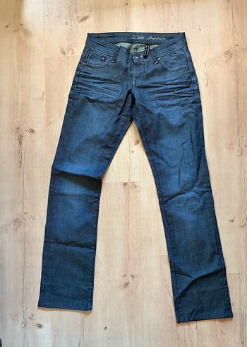 Guess Koyu Mavi Denim Jean