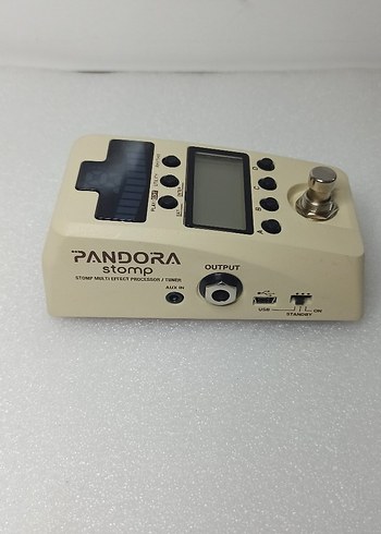Pandora Stomp px-st , gitar multi-efekt ünitesi , gitar efekt - Görsel 2