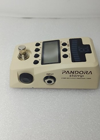 Pandora Stomp px-st , gitar multi-efekt ünitesi , gitar efekt - Görsel 4