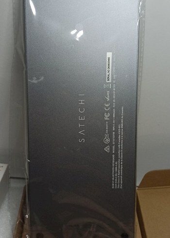 Bluetooth klavye , SATECHI  SLIM X1 BLUETOOTH  BACKLIT - Görsel 5
