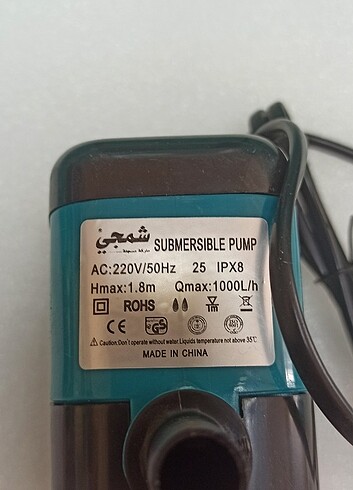 Beden 5 ADET SIFIR Seven master , Sump motoru , sump pompa , kafa pomp