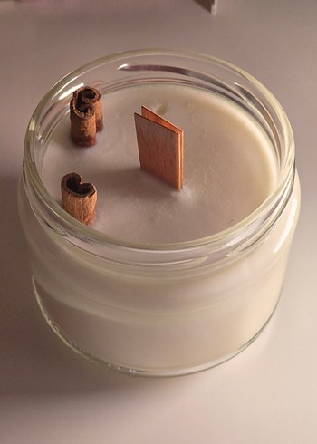 Tarçınlı %100 Soya Wax Mum