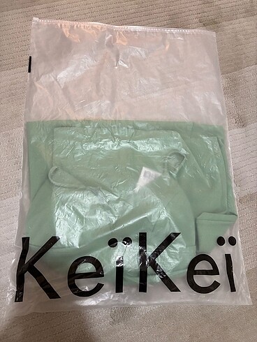 36 Beden yeşil Renk Keikei mint yeşili elbise