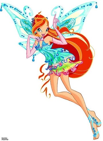 Beden Winx Club Enchantix Bloom